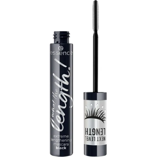 Essence What The Length! 01 Black Mascara 10 ml Zwart