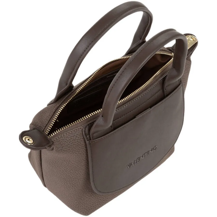 Valentino Bags Snowfall mini handtas donkerbruin bruin, foto 3