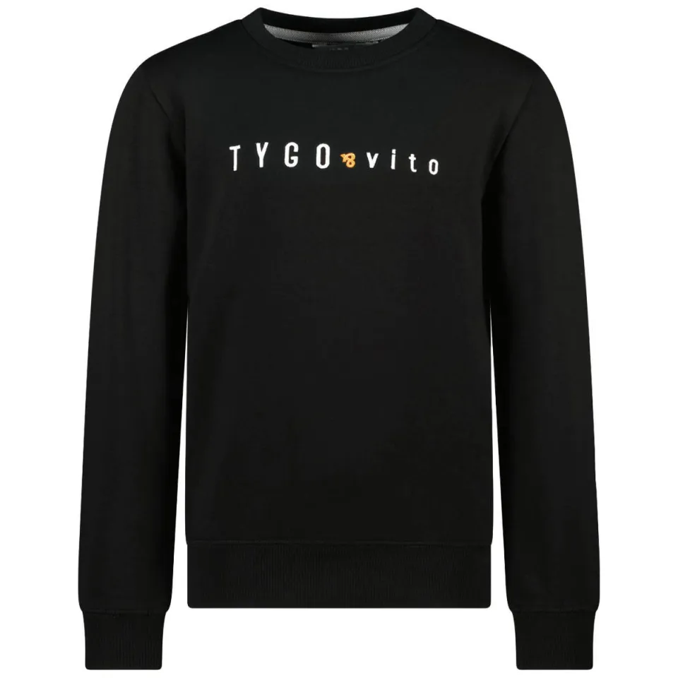 TYGO & vito sweater zwart, foto 2