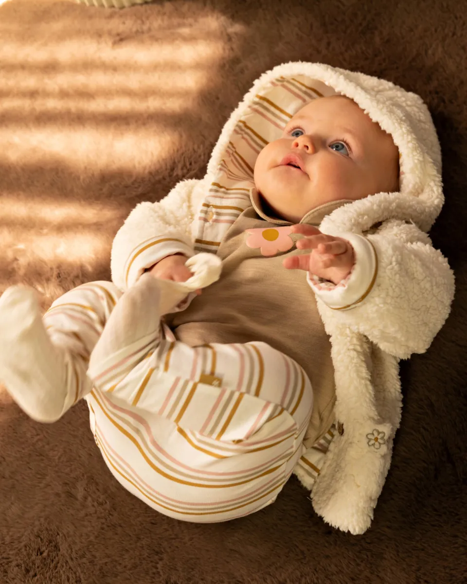BESS teddy jas wit, foto 4