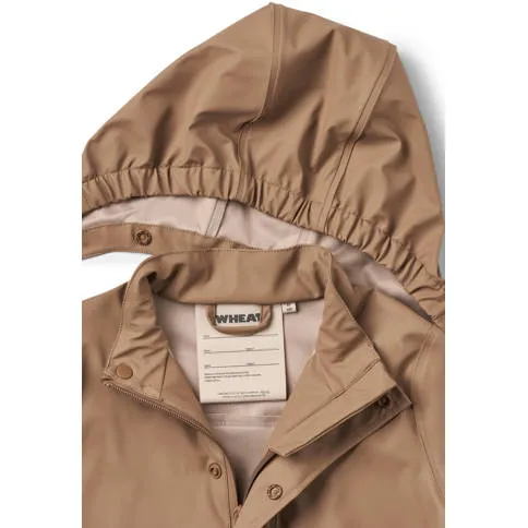 Wheat softshell jas bruin, foto 4