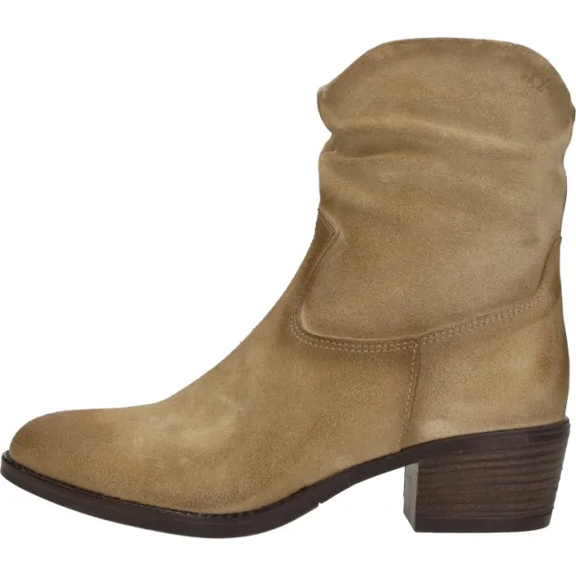 Aqa enkellaarsjes beige, foto 2