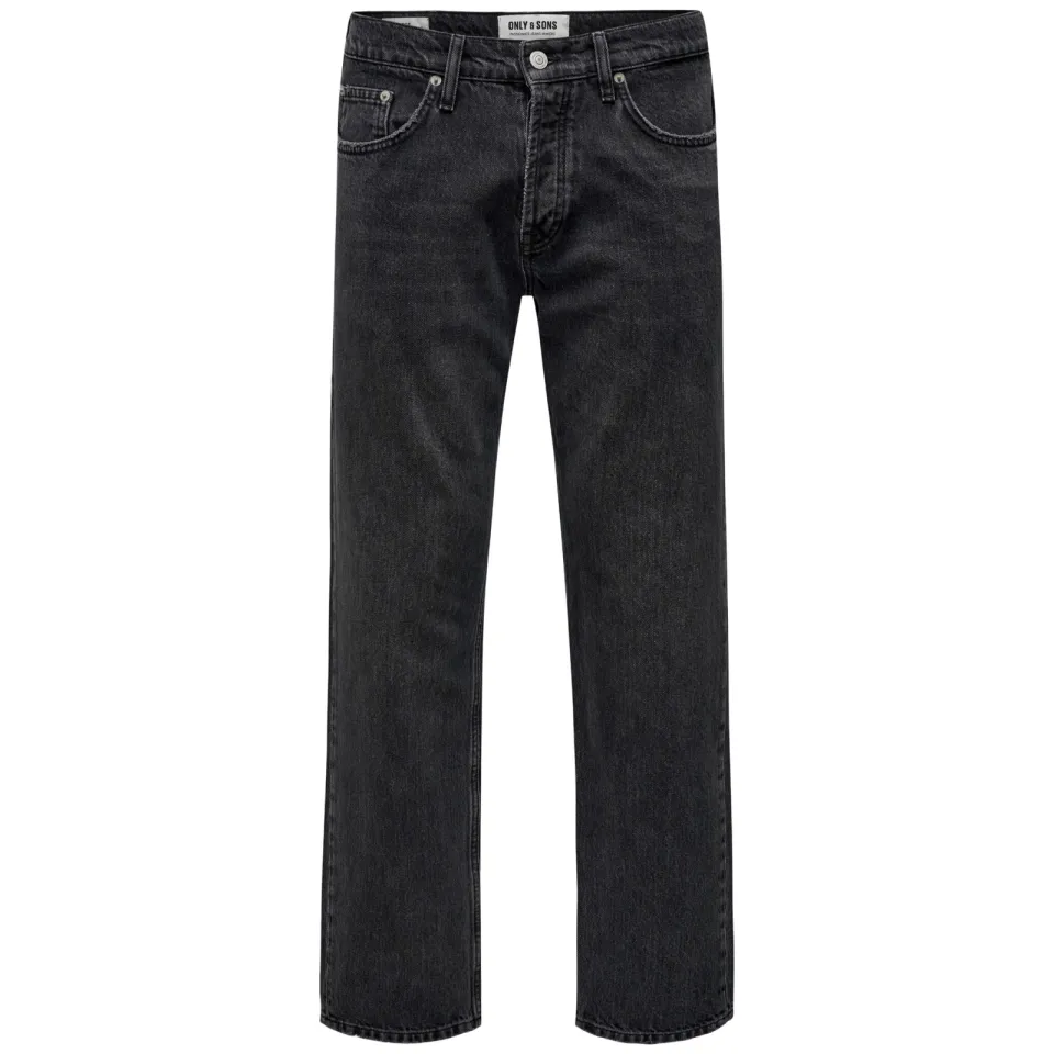 Only & Sons straight leg jeans - zwart, foto 2