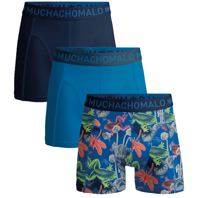 Muchachomalo Heren 3-pack Boxershorts Veelkleurig