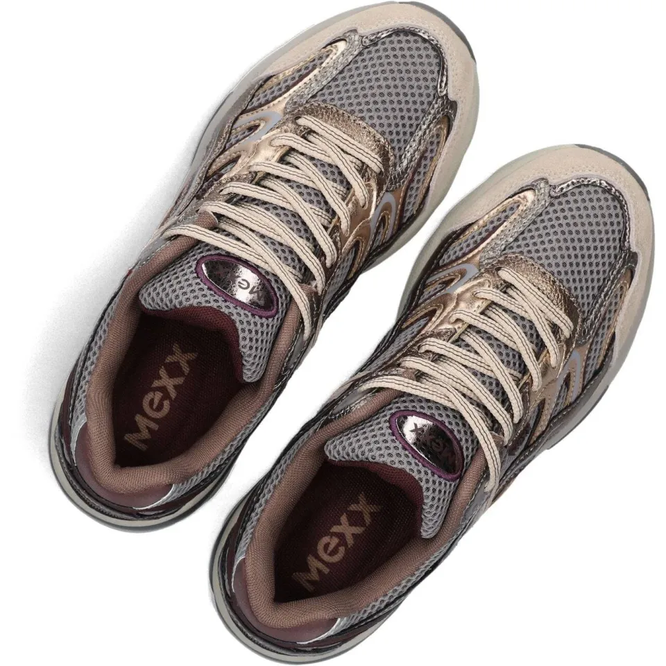 Mexx Viper Tasty sneakers bruin, foto 5