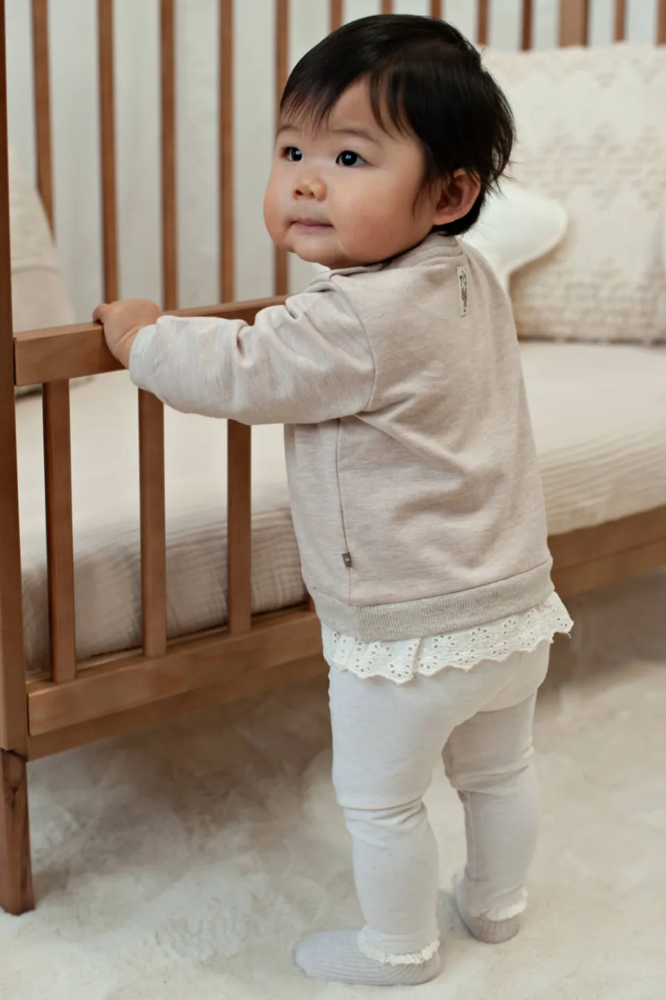 Feetje sweater Dress to Impress taupe/offwhite/bruin, foto 3