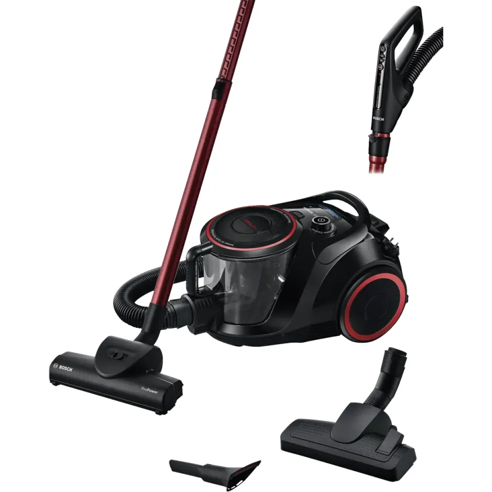 Bosch Serie 6 BGS41POW1 stofzuiger zwart, foto 2
