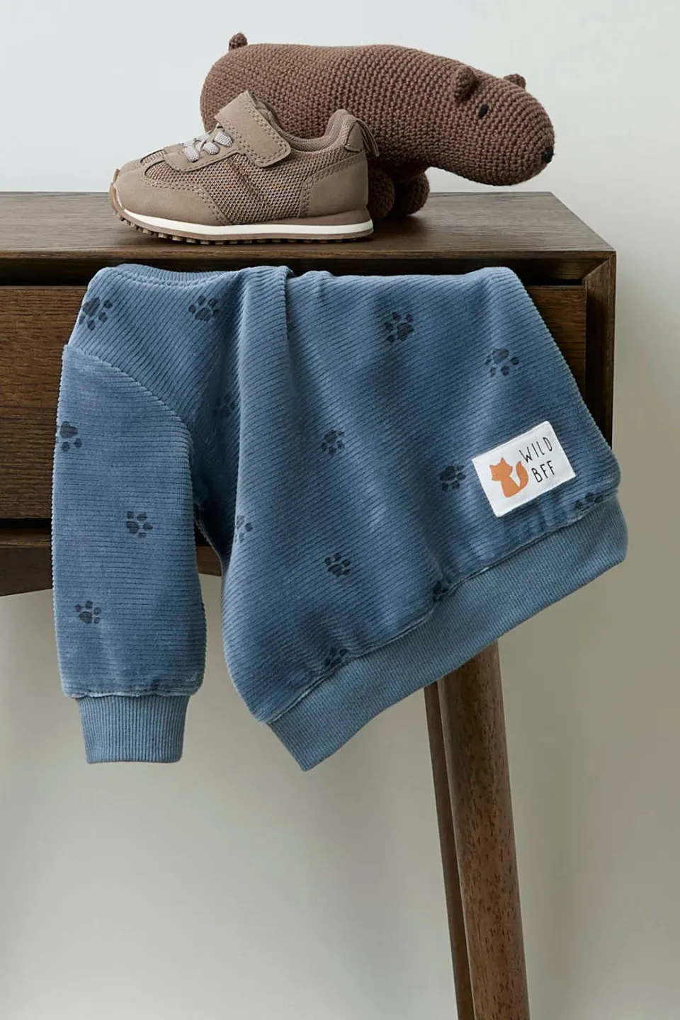 NAME IT BABY sweater met print - blauw, foto 2