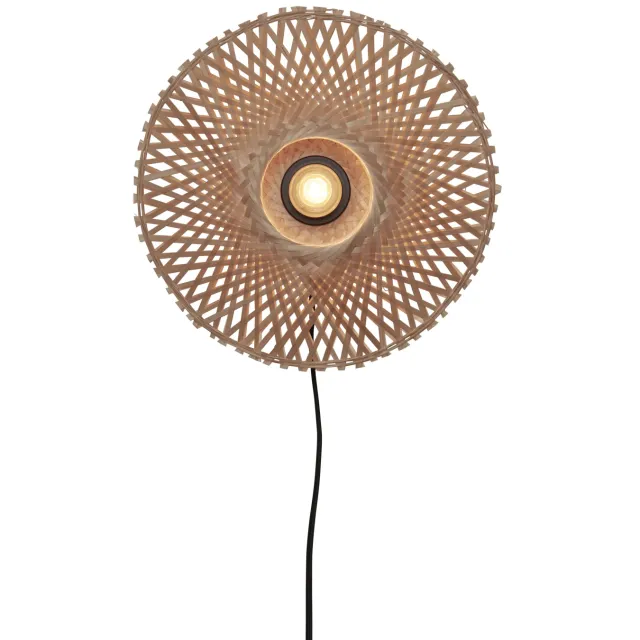 Good&Mojo wandlamp Kalimantan XS bamboe naturel