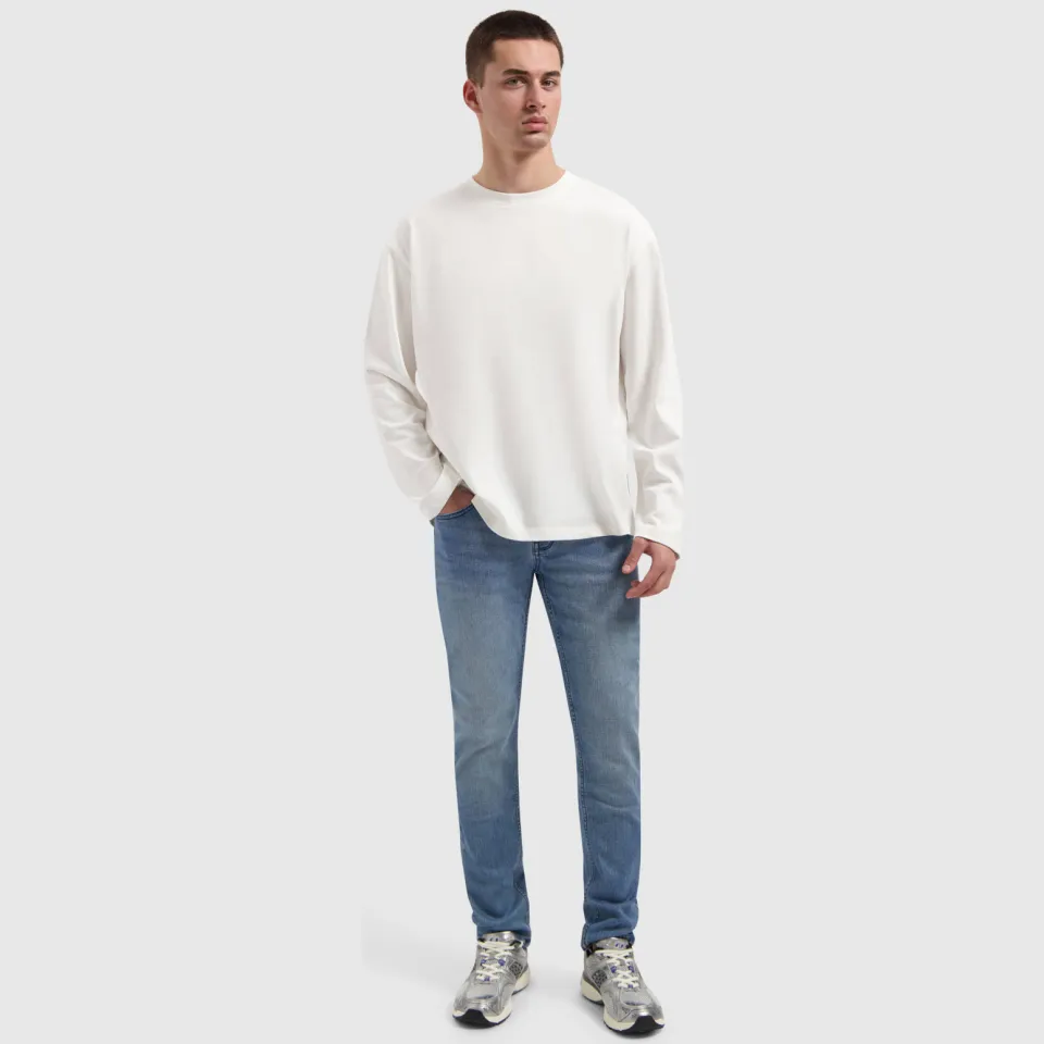 Pure Path Ryan slim fit jeans denim mid blue