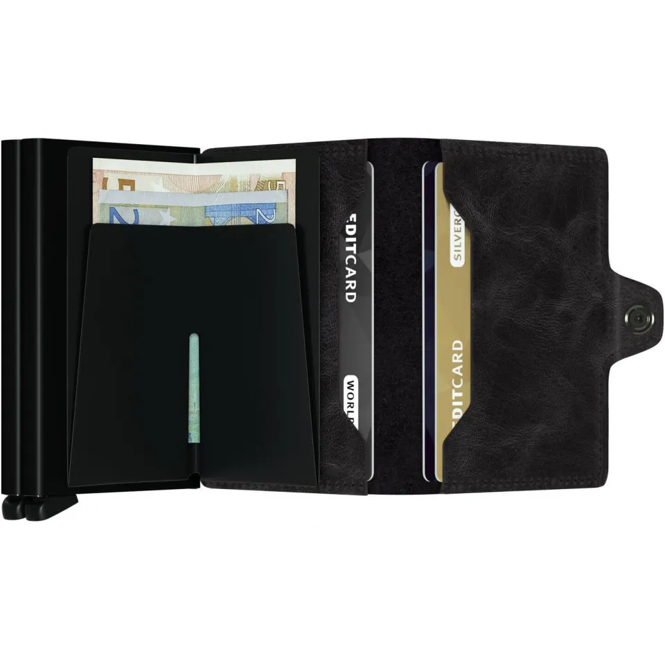 Secrid Twinwallet Vintage pasjeshouder zwart, foto 3