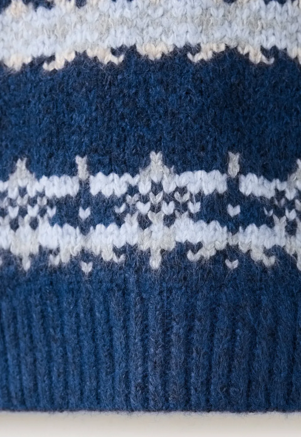 Mango Kids gebreide trui met print - middenblauw, foto 6