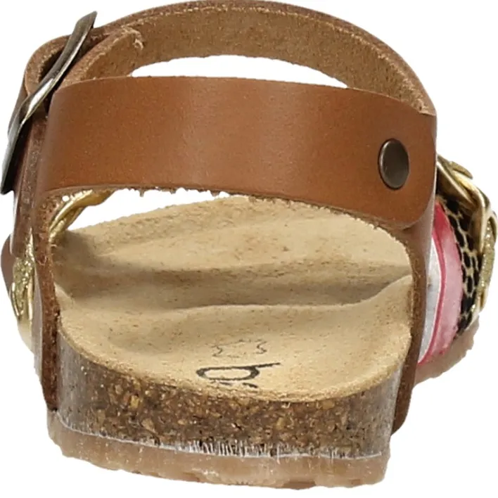 Keq meiden sandalen cognac, foto 4