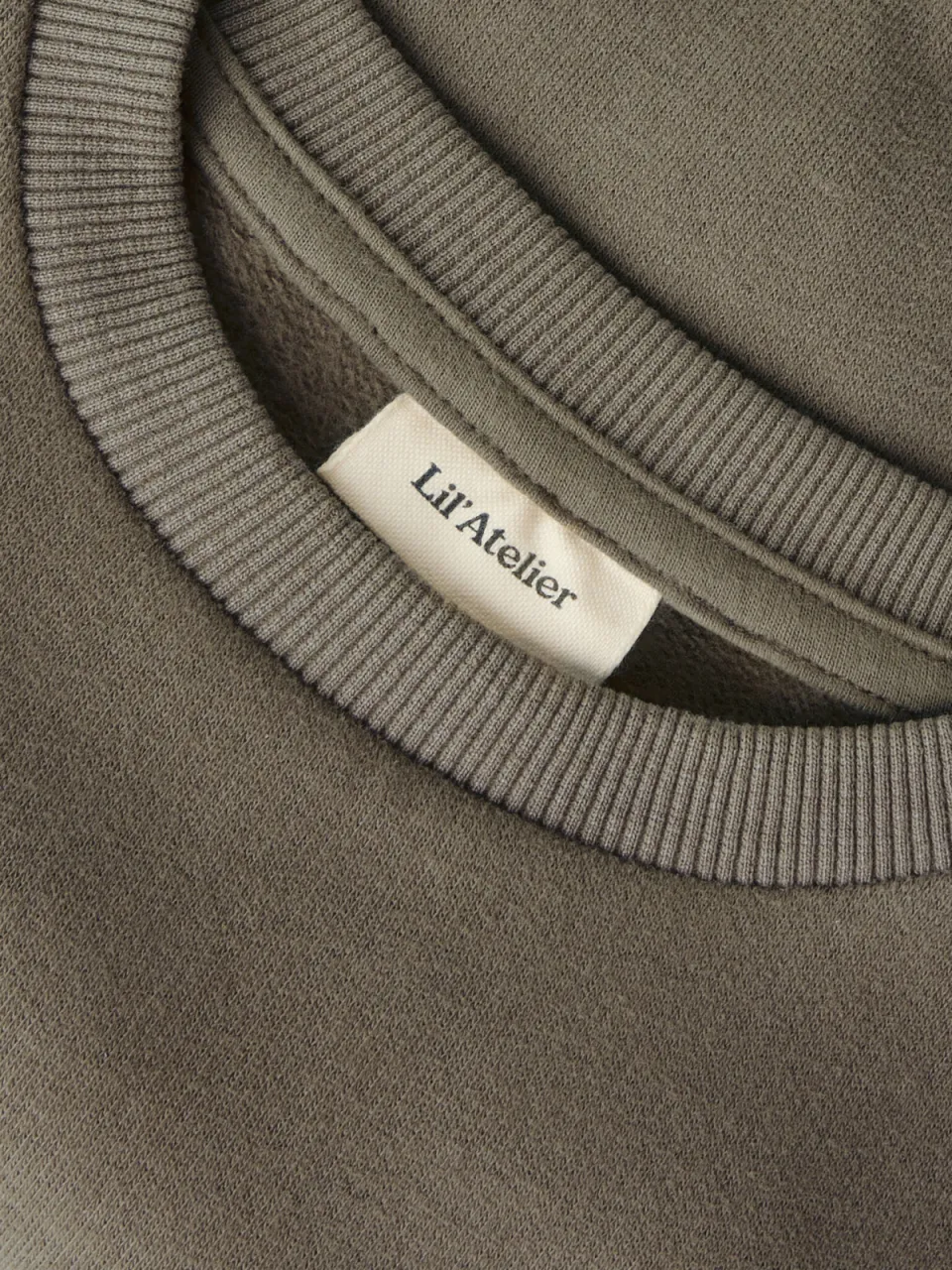 Lil' Atelier MINI loose fit sweater - bruin, foto 3