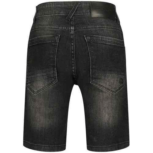 Raizzed denim short zwart, foto 3