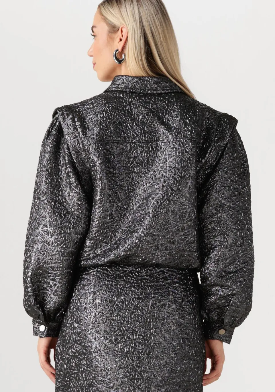 Notre-V Nv-gratia blouse zwart, foto 3