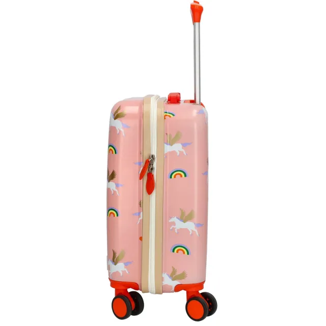 Zebra Trends trolley met all-over print 46 cm. roze, foto 2