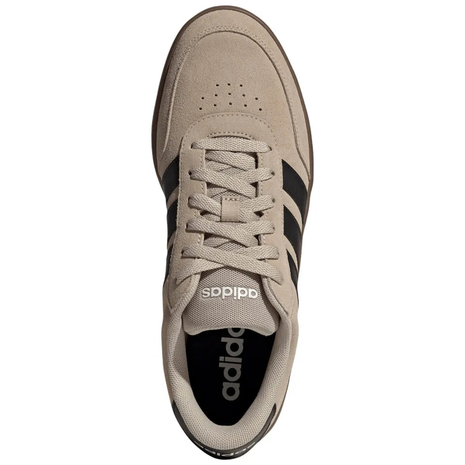 Adidas Sportswear Breaknet 3.0 leren sneakers - lichtbruin/zwart, foto 3