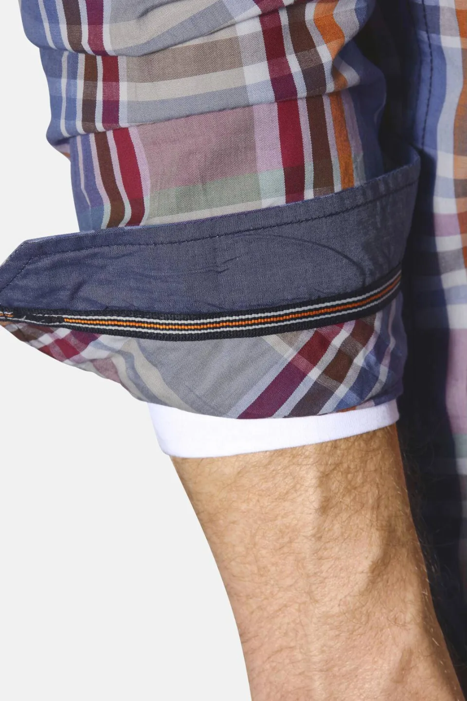 Jan Vanderstorm casual overhemd blauw, foto 6