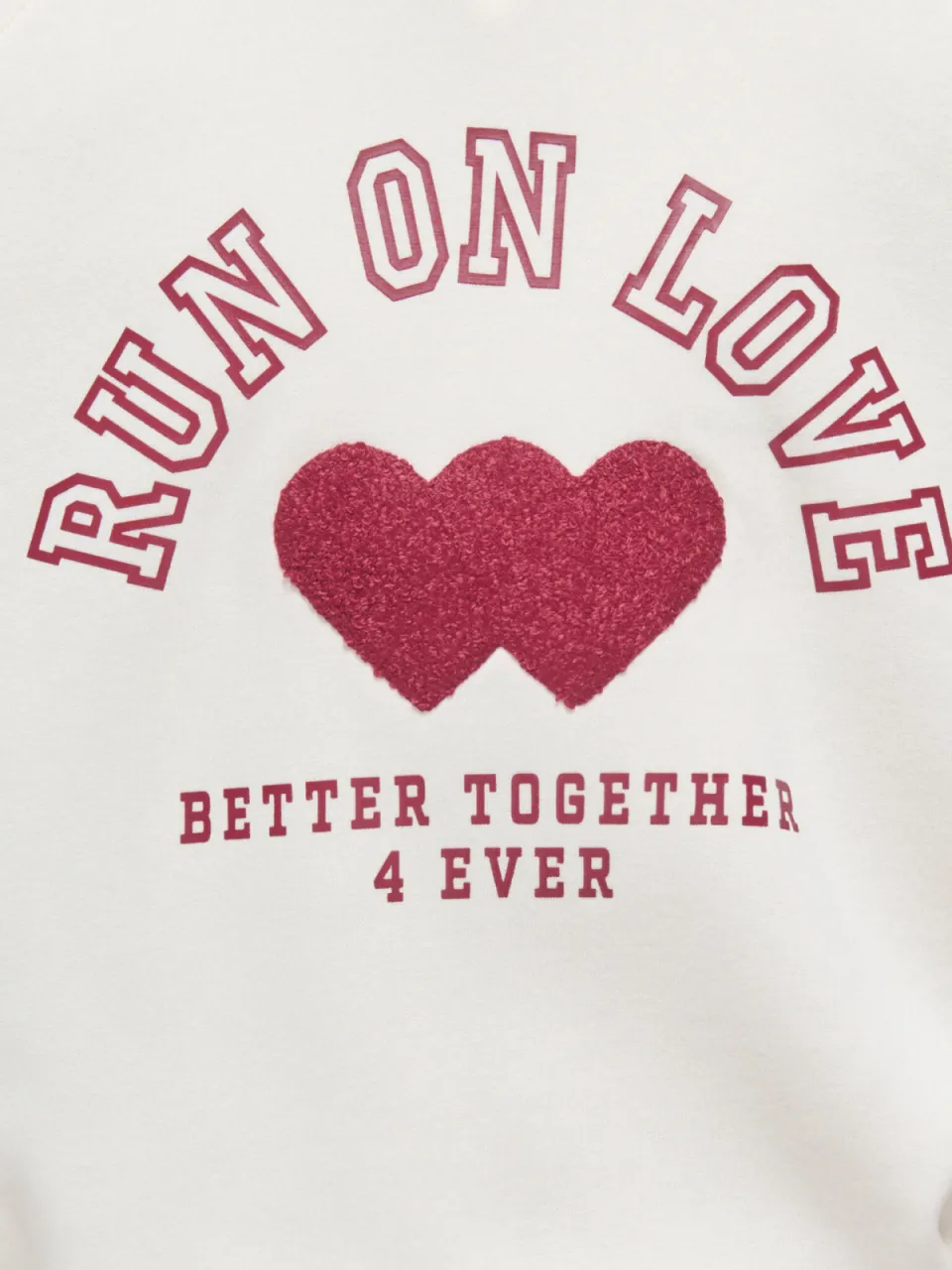 KIDS ONLY GIRL rechtvallende sweater met print - ecru, foto 4