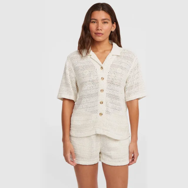 O'Neill O'Riginals Crochet blouse ecru