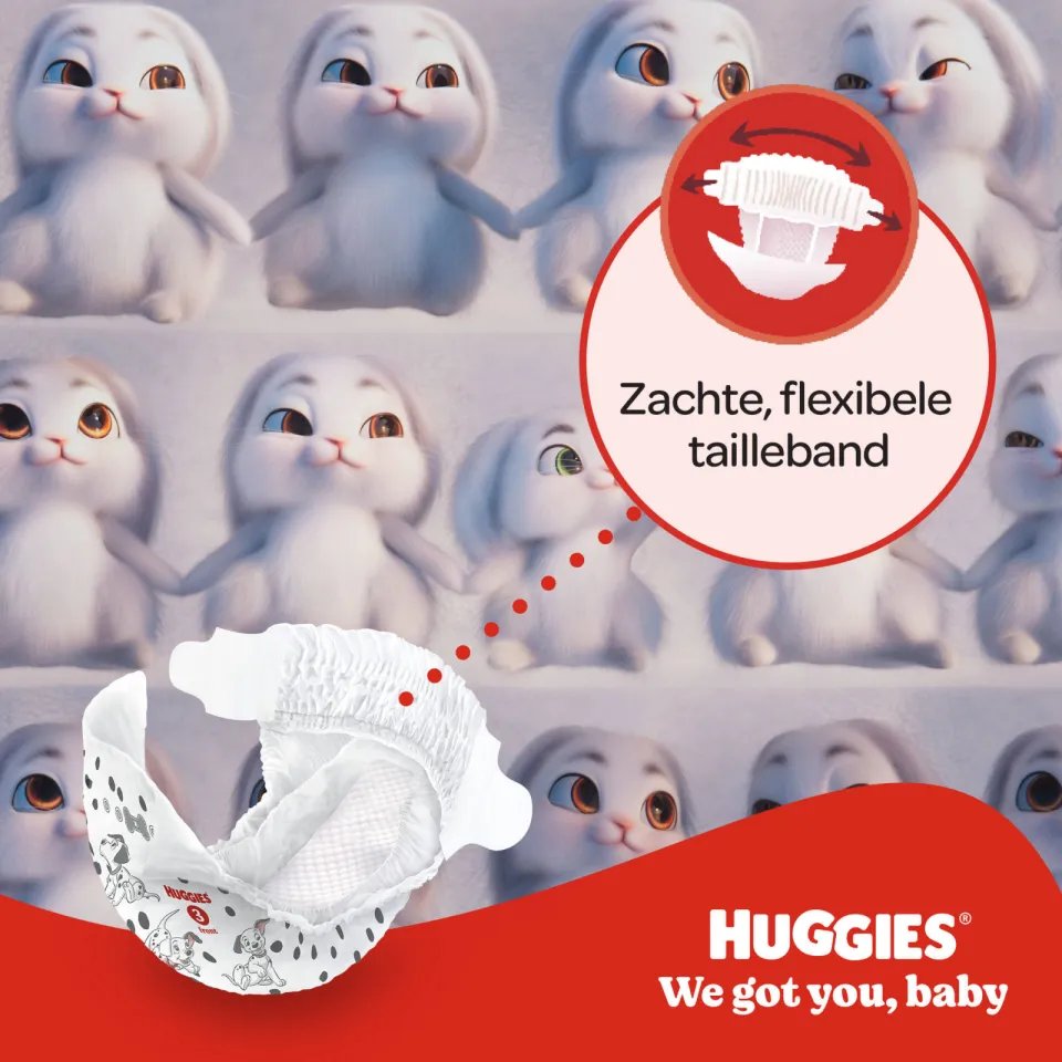 Huggies Little Movers luiers - maat 5 (11 - 25 kg) - 126 stuks