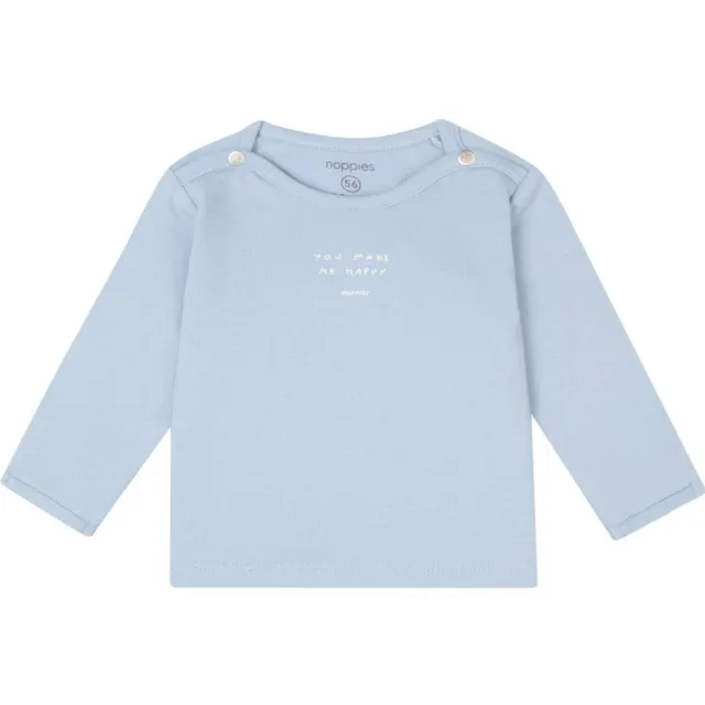 Noppies baby longsleeve lichtblauw