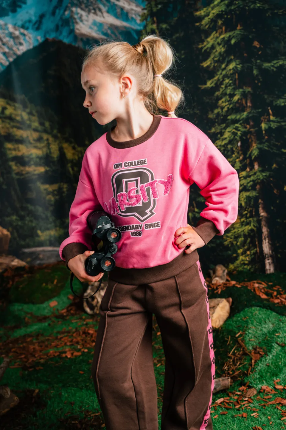 QPI sweater met tekst - roze, foto 2