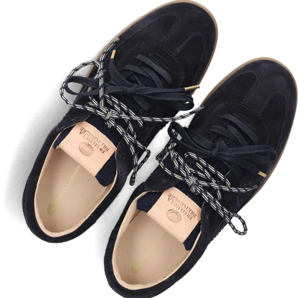 Fred de la Bretoniere Sneakers Pepper Sign Blauw, foto 5