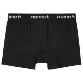 NAME IT NKMBOXER boxershort donkerblauw, grijs melange en zwart, foto 4