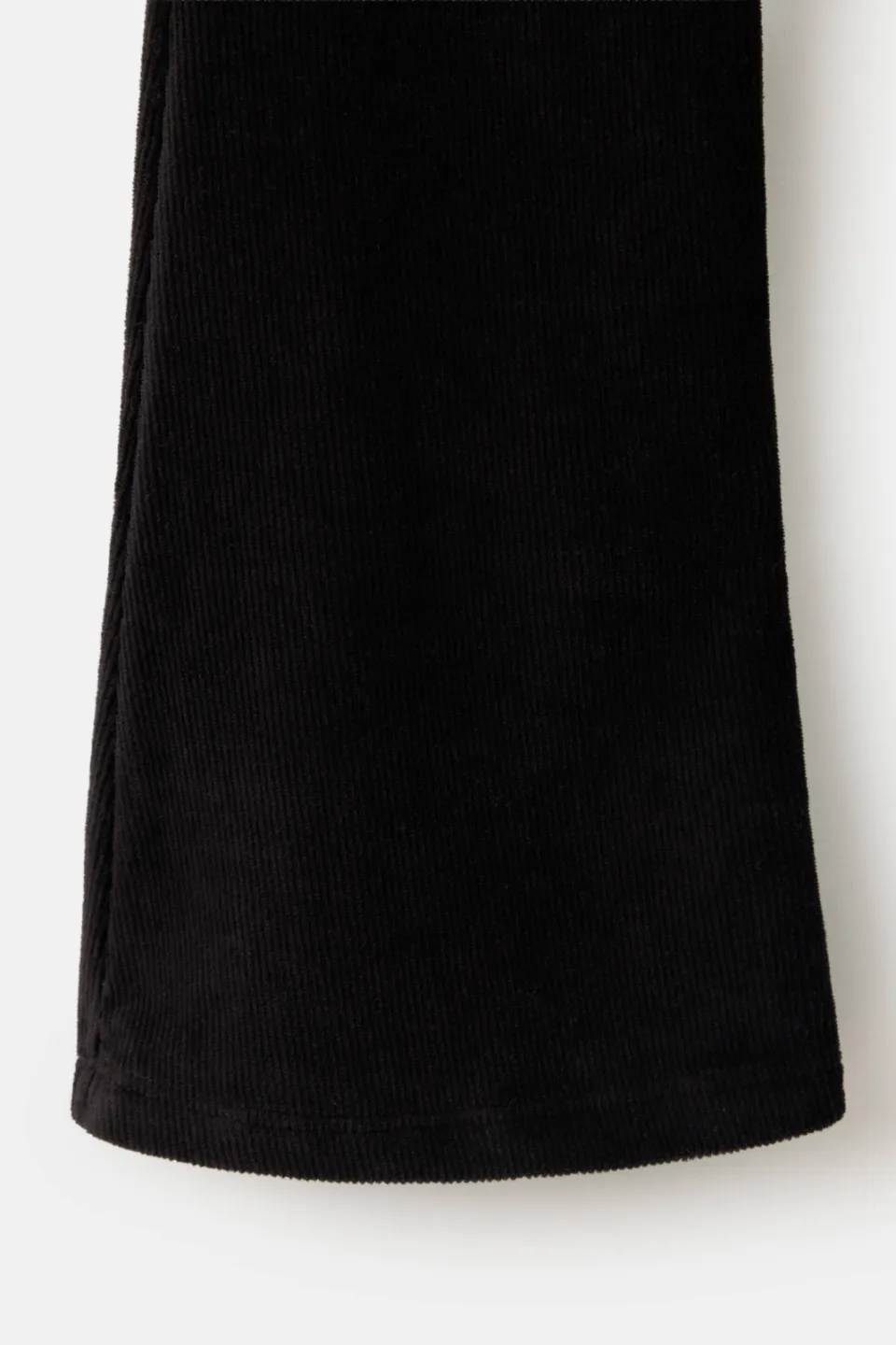Mango Kids corduroy flared broek zwart, foto 4