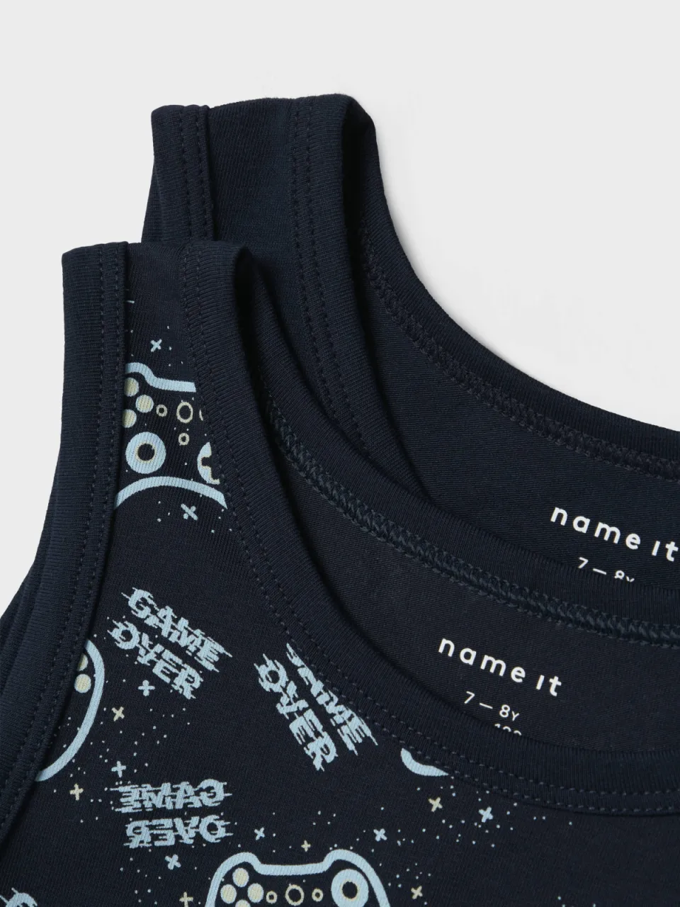 NAME IT hemd Game donkerblauw (set van 2) dark sapphire, foto 7