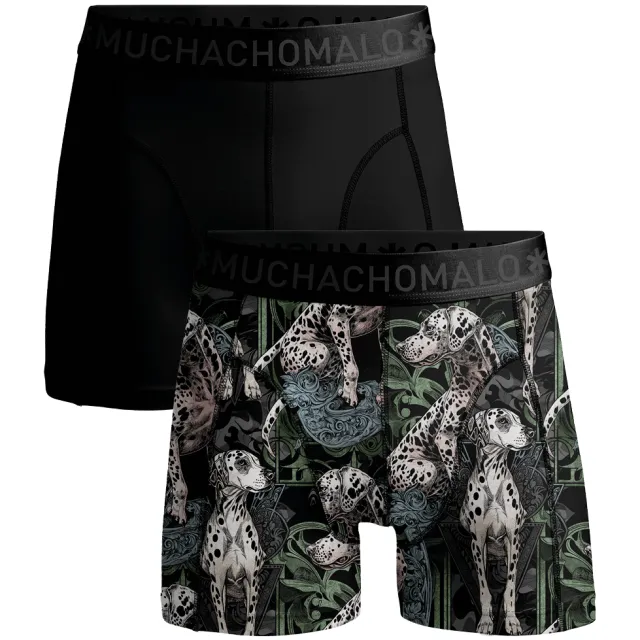 Muchachomalo Heren 2-pack Boxershorts Veelkleurig