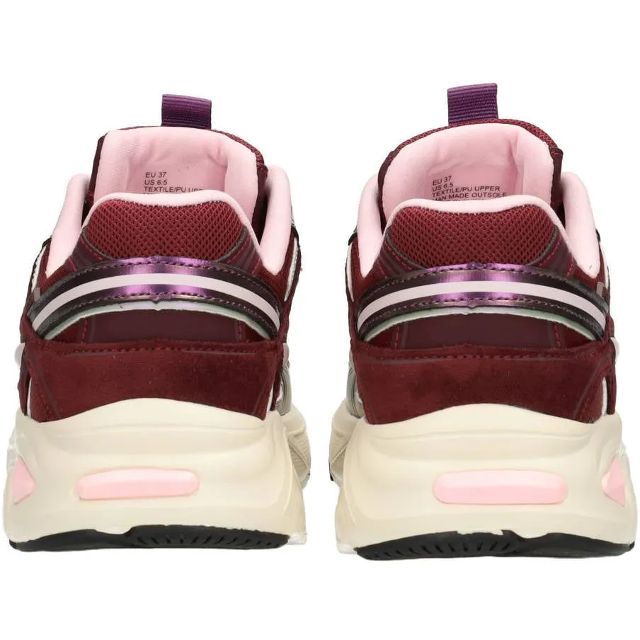 POSH by Poelman Ginny sneakers - bordeaux/lichtroze, foto 6