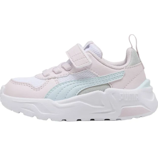 Puma Trinity 5 LT imitatieleren sneakers - lichtroze/lichtblauw, foto 2