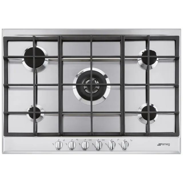 Smeg P272XGHNLK gaskookplaat RVS