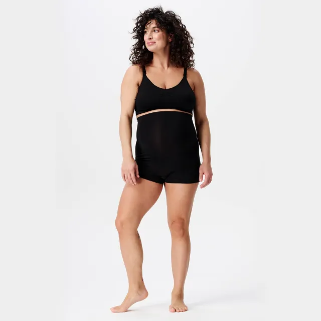 Noppies Laila zwangerschapsshort zwart