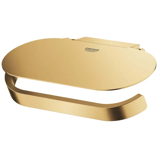 Grohe Selection toiletrolhouder met deksel cool sunrise geborsteld goud