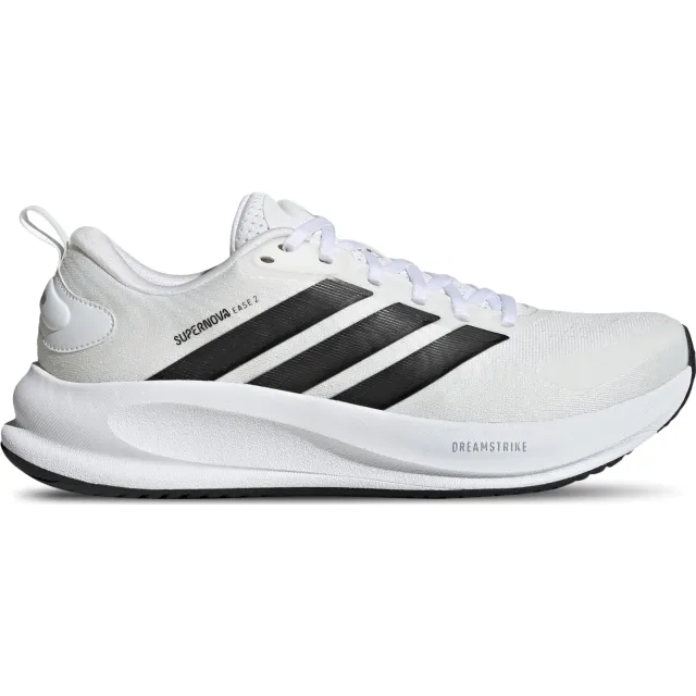 Adidas Supernova Ease 2 Sneakers Heren - Wit - Maat 42 2/3 - Mesh/Synthetisch White