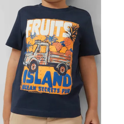 s.Oliver T-shirt met print donkerblauw, foto 4