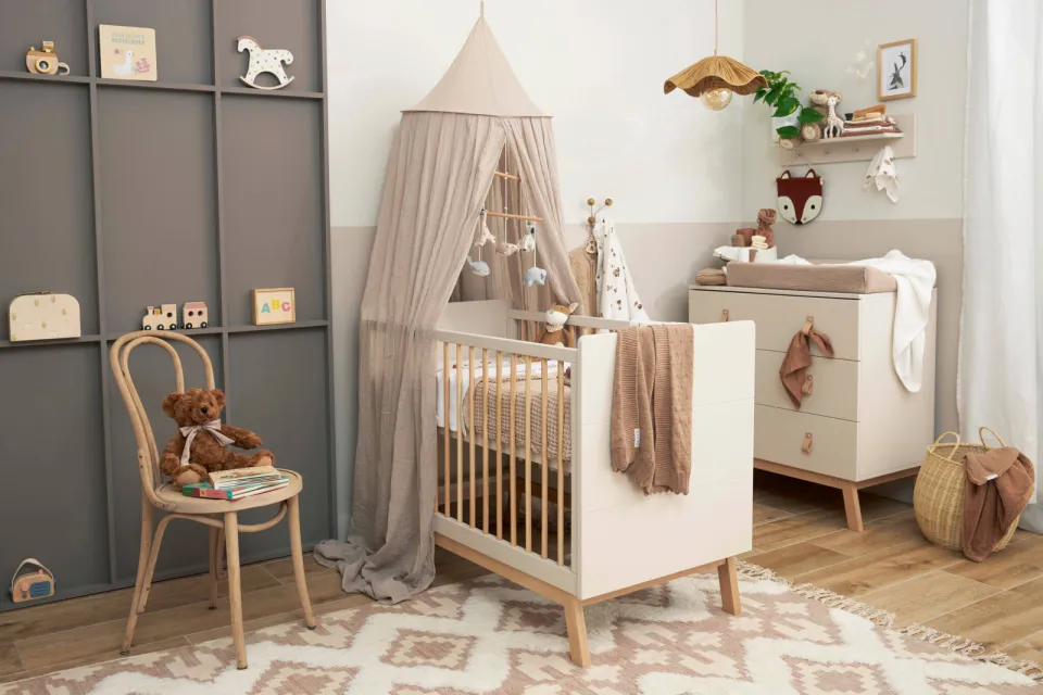 Meyco hydrofiele swaddle Forest Animals toffee set van 2 bruin/wit, foto 7