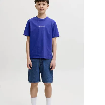 Jack & Jones T-shirt hardblauw blauw, foto 3