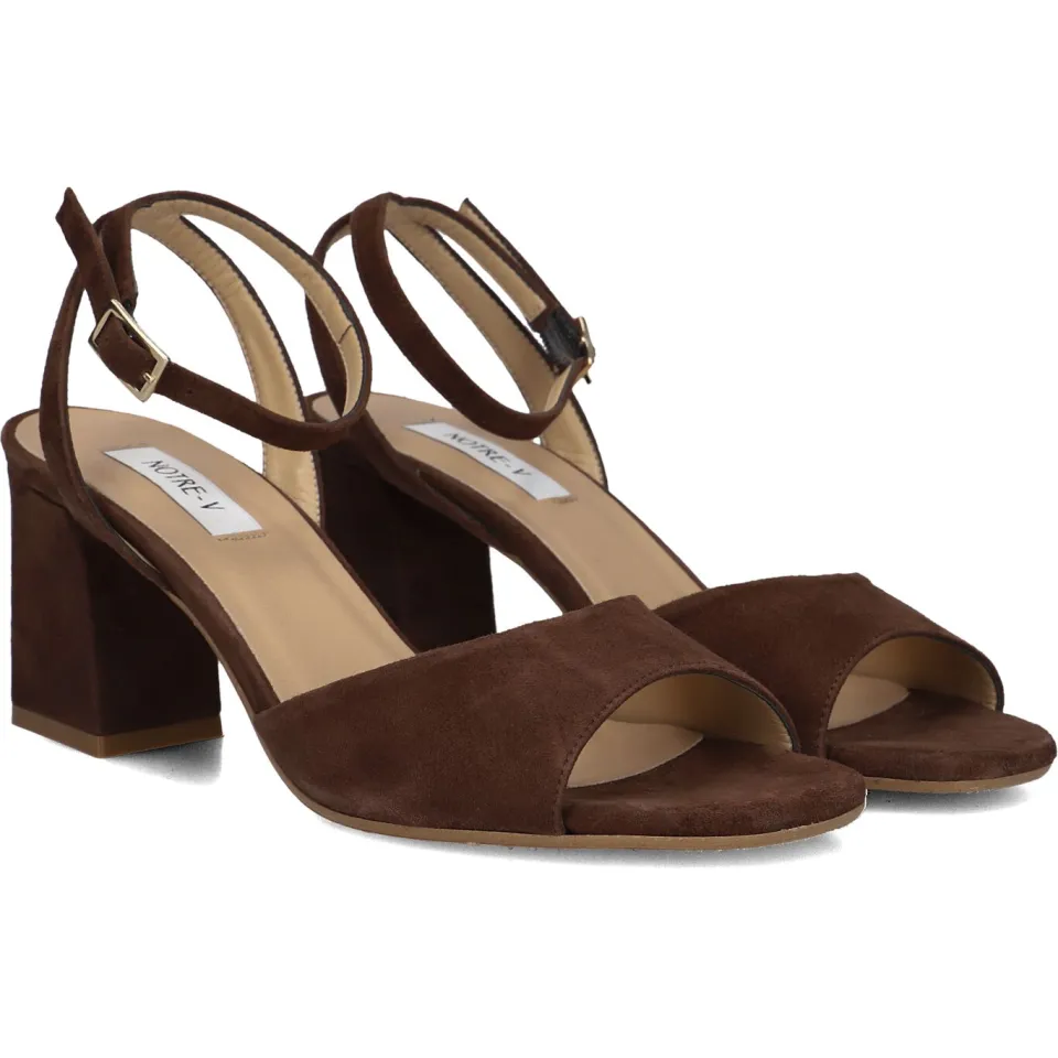 Notre-V Sandalen 22304 Bruin, foto 3