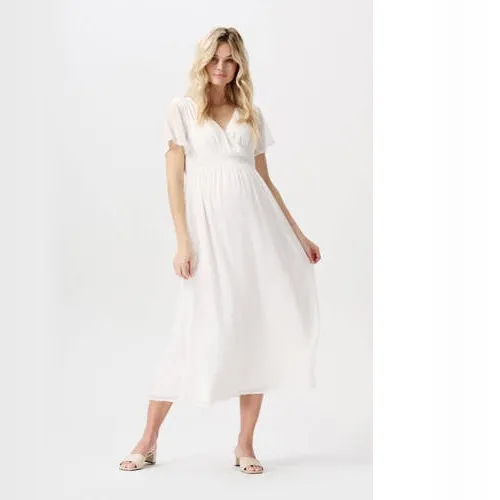Noppies Amelie zwangerschapsjurk offwhite, foto 4