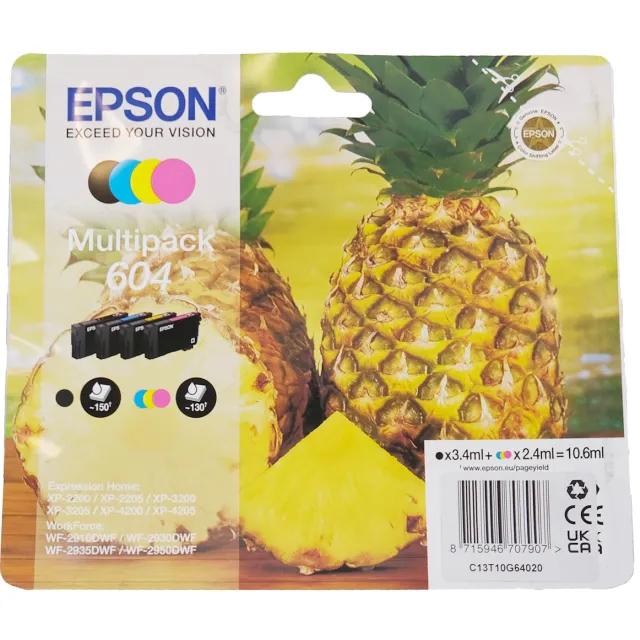 Epson 604 Cartridge Combo Pack Inkt