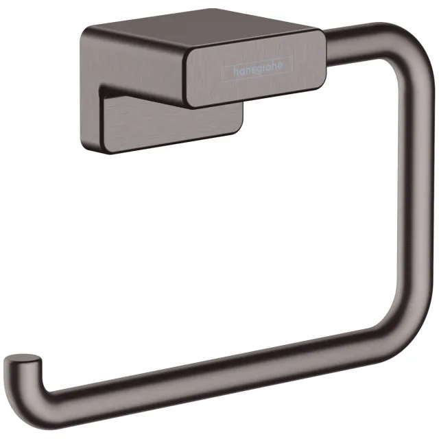 Hansgrohe AddStoris toiletrolhouder zonder klep zwart chroom
