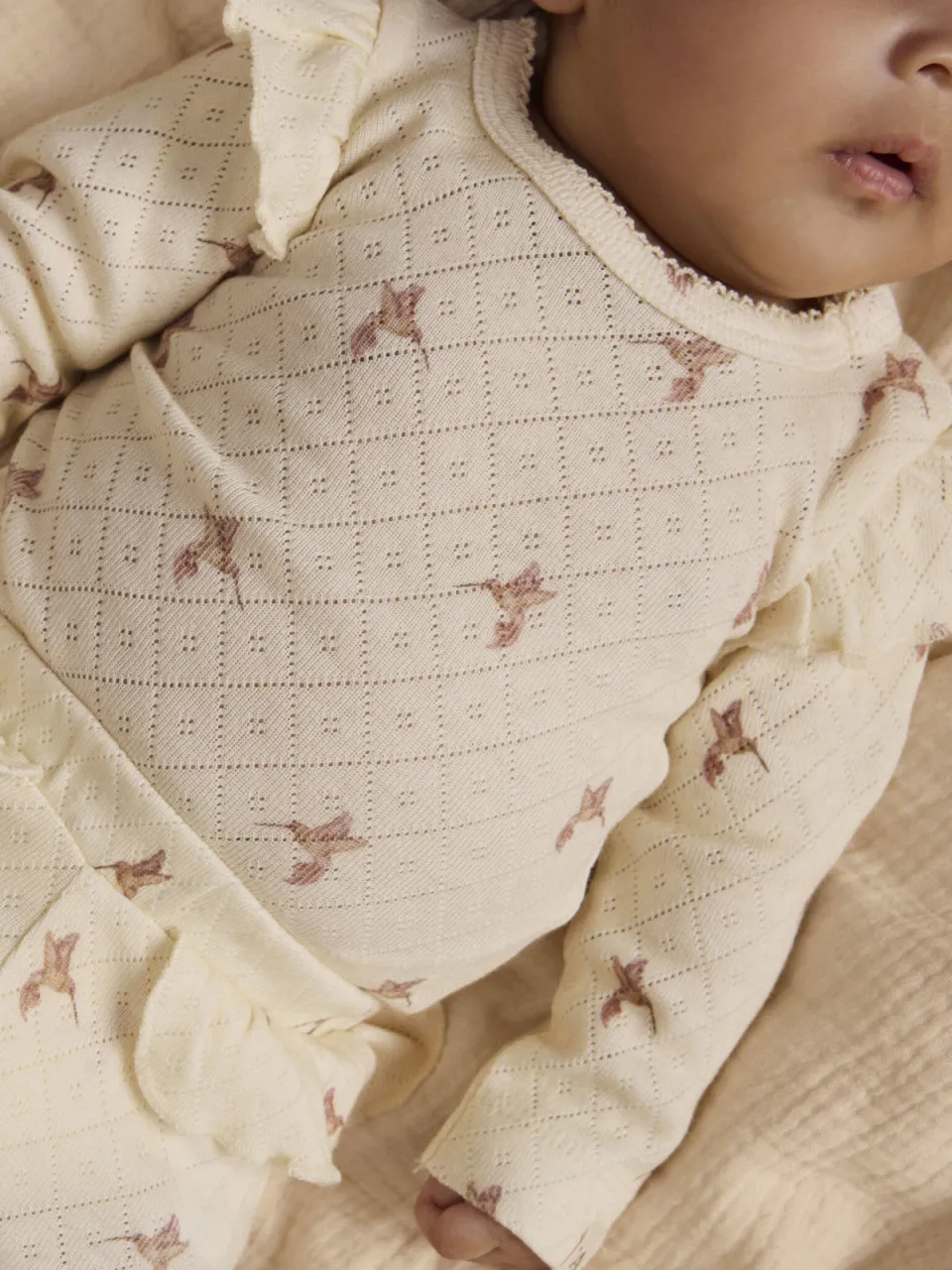 Lil' Atelier baby rompertje ecru, foto 5