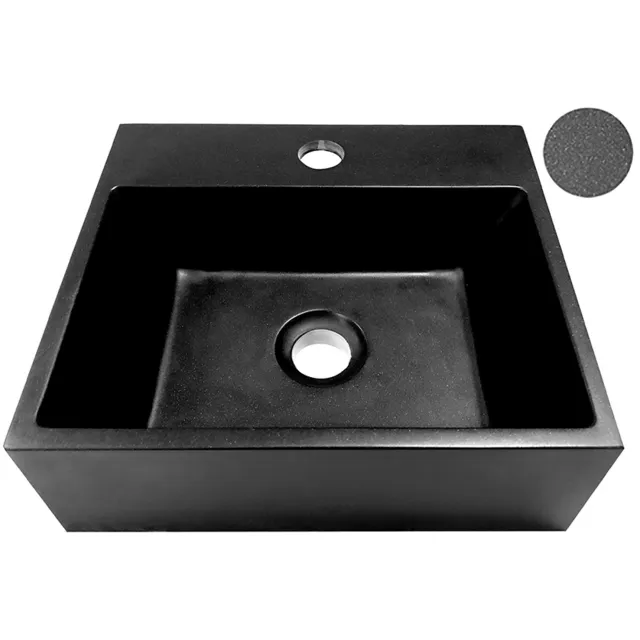 Boss & Wessing Fontein BWS 33.5x29x11.5 cm Keramiek Quartz Quartz grijs