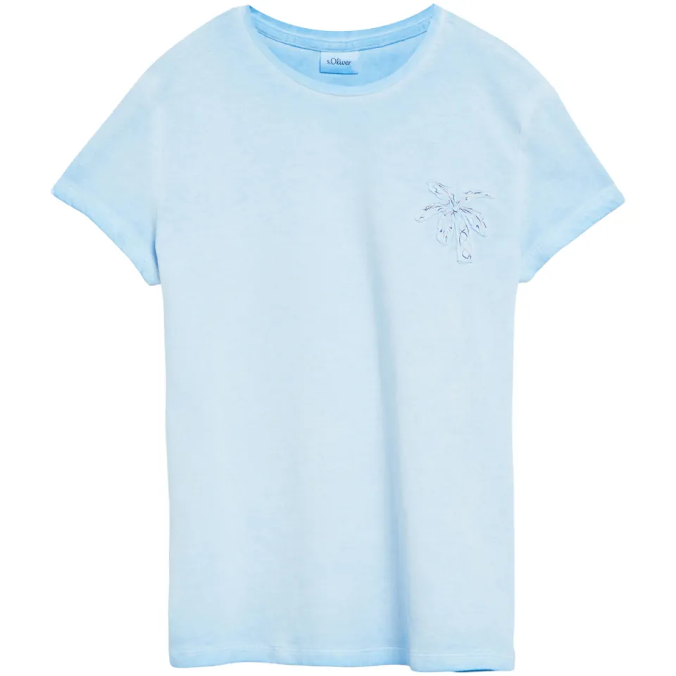 S.Oliver T-shirt blauw meisjes, foto 2
