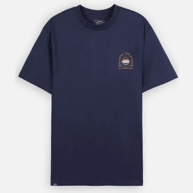 Oxbow T-shirt Korte Mouw Oxbow T-shirt met korte mouwen STOKED Blauw